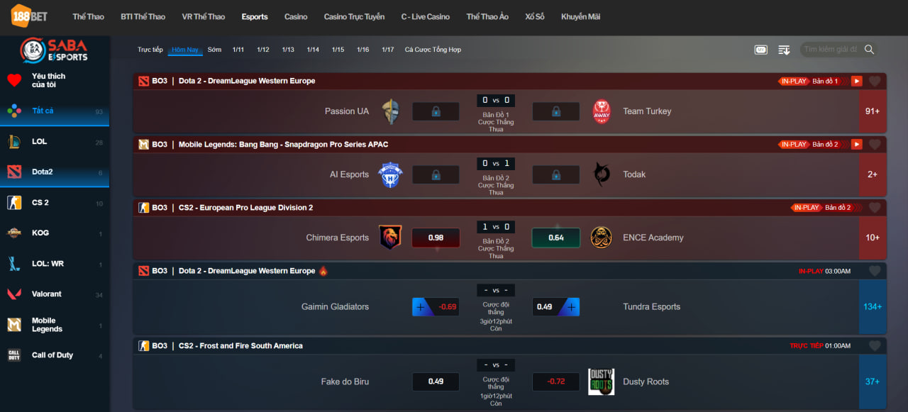 Hướng dẫn đặt cược và chiến thắng tại 188bet Esports 2 huong dan dat cuoc va chien thang tai 188bet esports